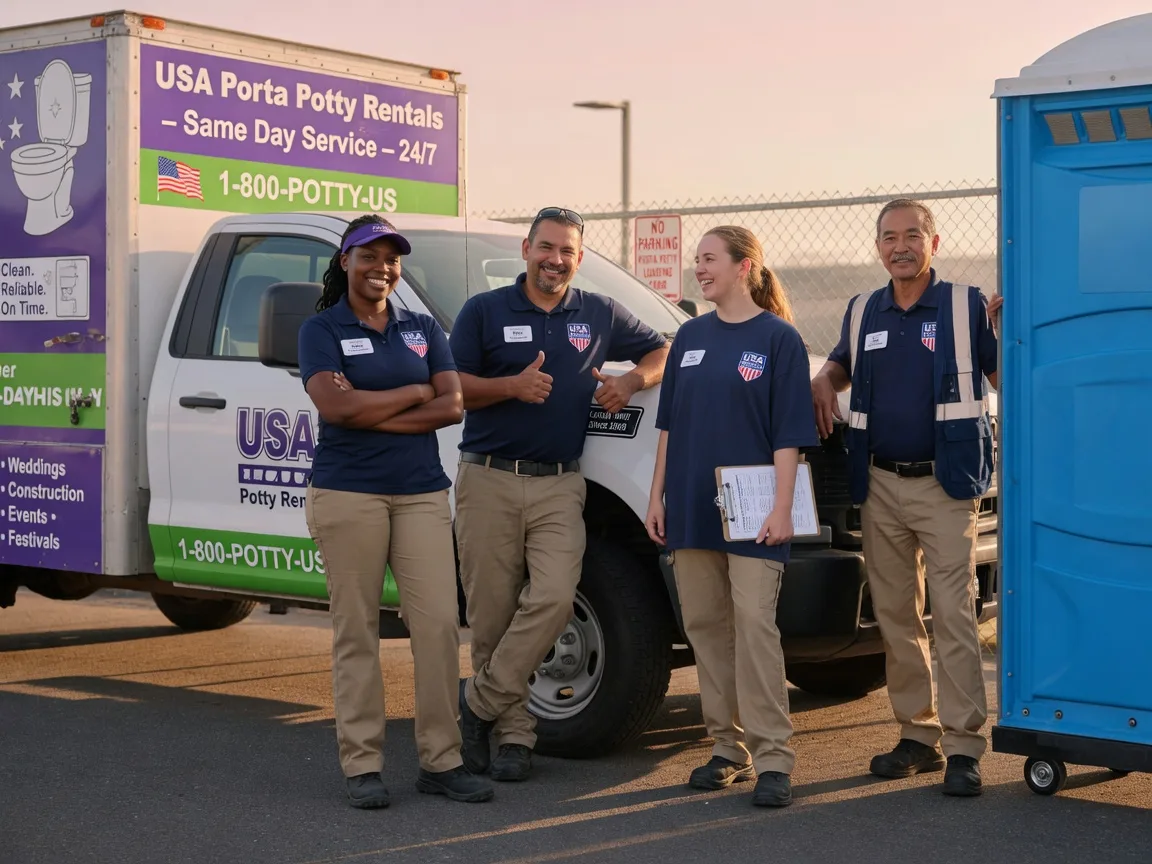 Porta Potty Rental company in Luther, OK